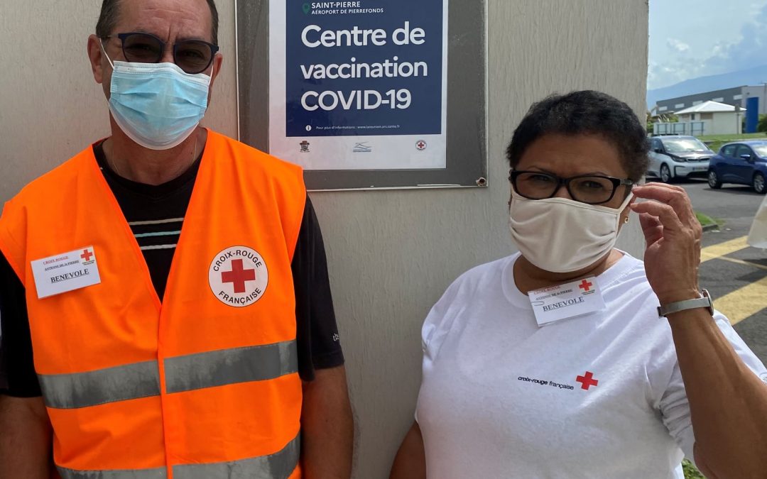 Centre de vaccination à l’aéroport de Pierrefonds
