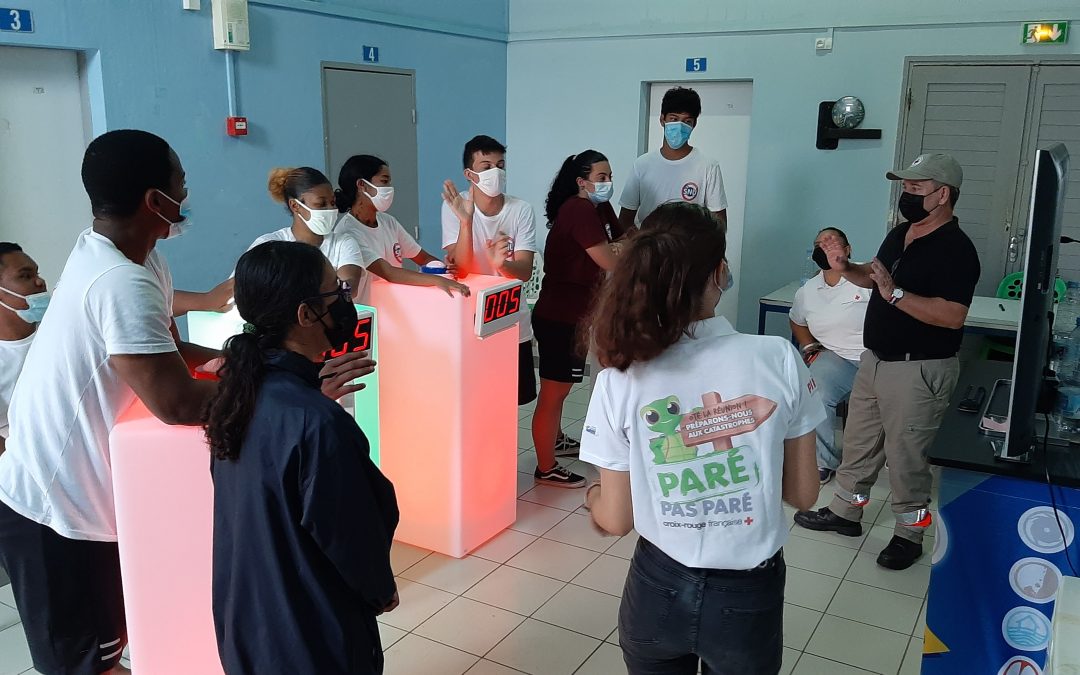 Intervention de la Croix-Rouge française lors du Service National Universel (SNU)